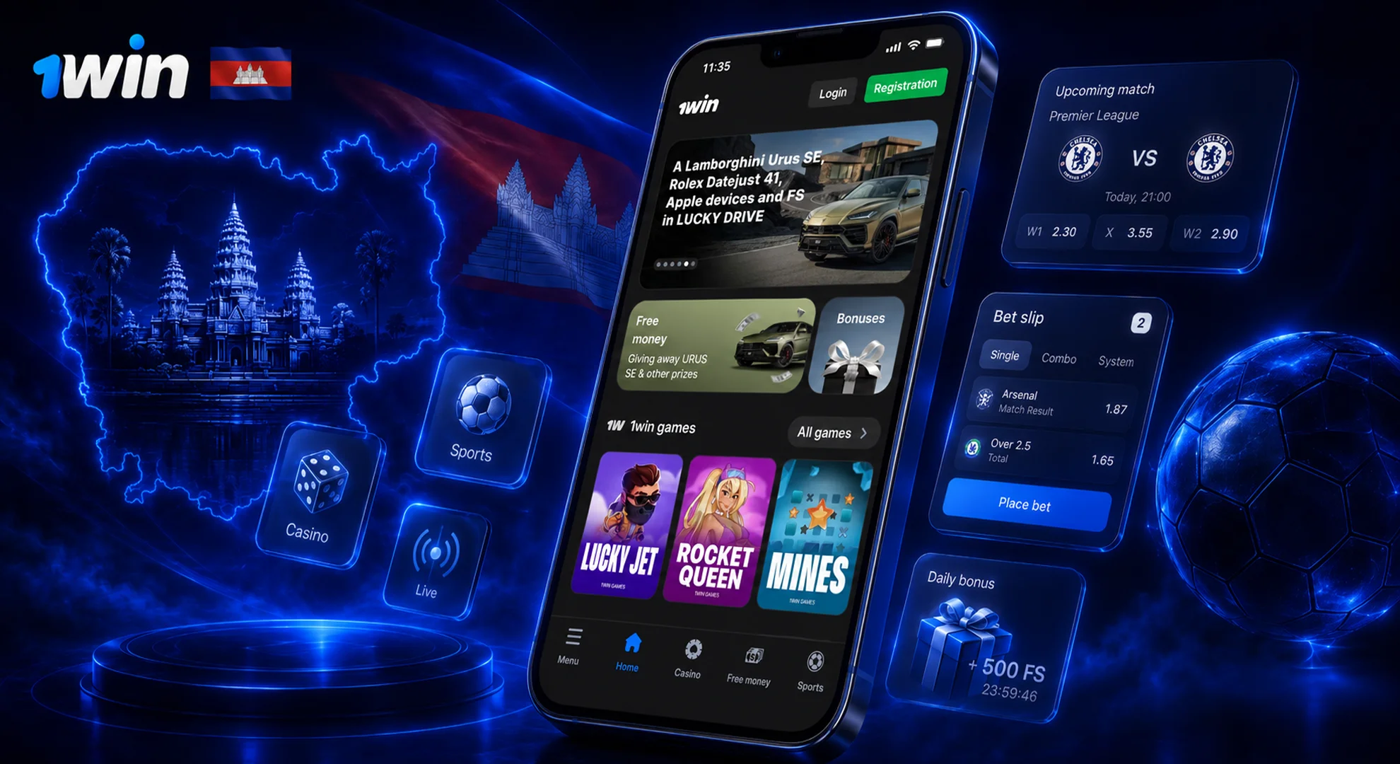 1win app Cambodia